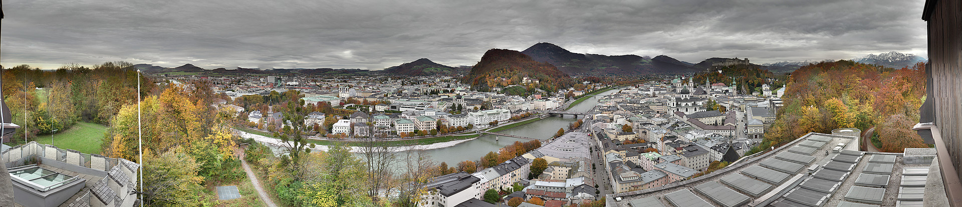 Panoramakamera Museum der Moderne Salzburg / Salzburg / Österreich